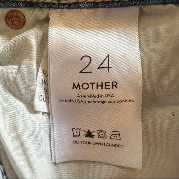 MOTHER DENIM THE SWOONER RASCAL ANKLE Where is My Mind jeans pants 24 - Picture 6 of 14